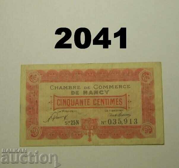 France Nancy 50 centimes 1921 France Nancy 50 centimes 1921