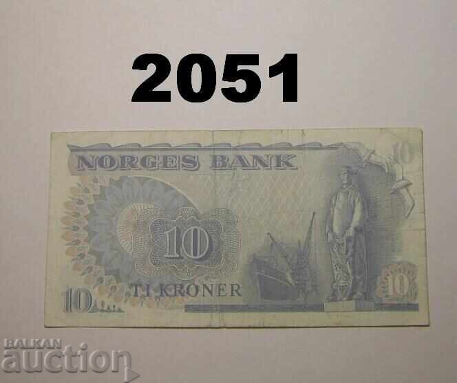 Norway 10 Kroner 1979 with price 5.00 BGN | € 2.56 Norway 10 Kroner 1979 with price 5.00 BGN | € 2.56