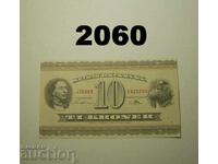 Danemarca 10 coroane 1965