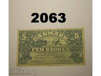 Дания 5 крони 1942