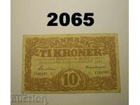 Дания 10 крони 1943