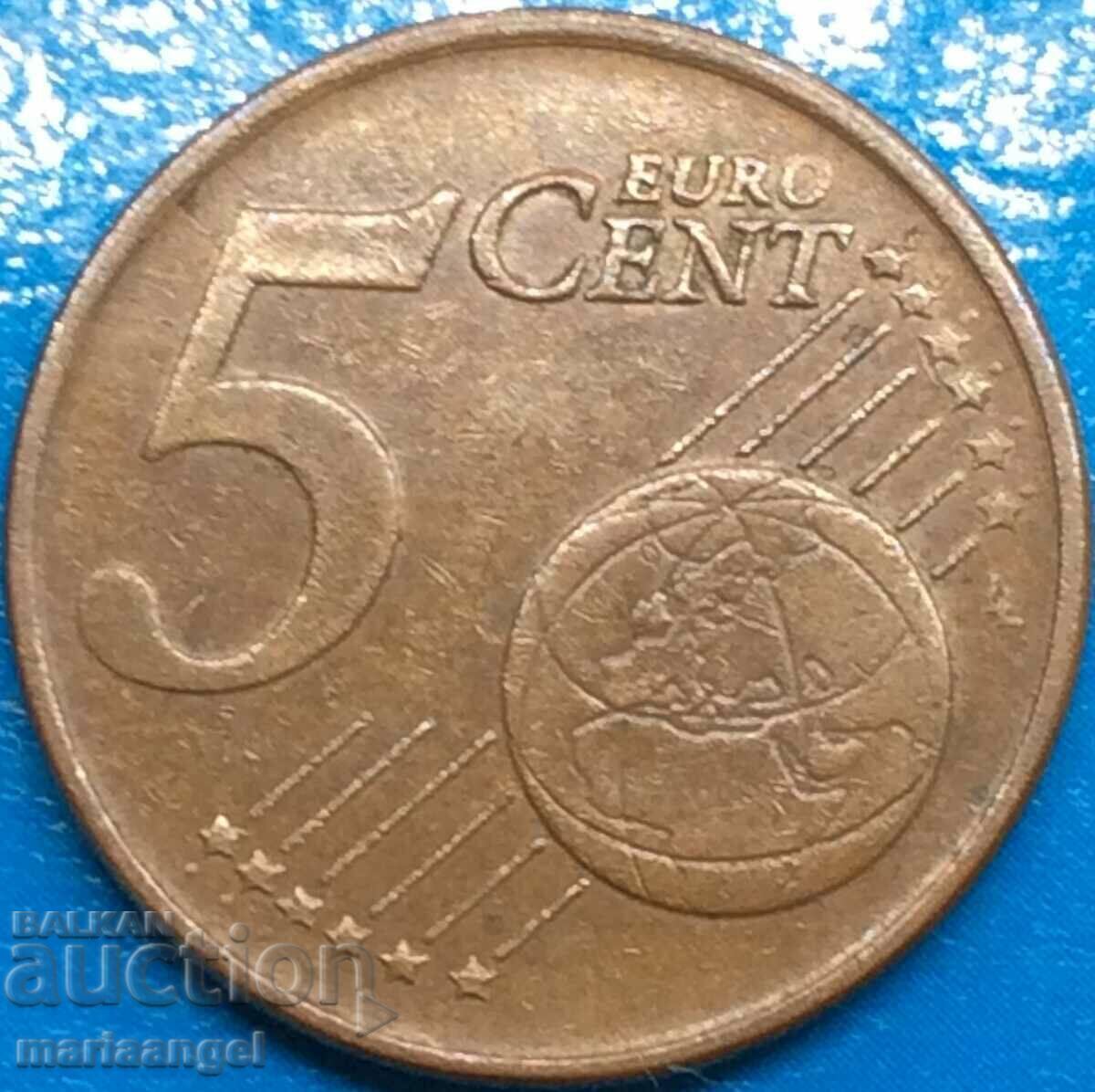 5 euro cents 2002 Greece - 6 5 euro cents 2002 Greece - 6