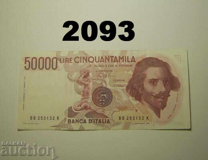 Italy 50,000 Lire 1984 Italy 50,000 Lire 1984