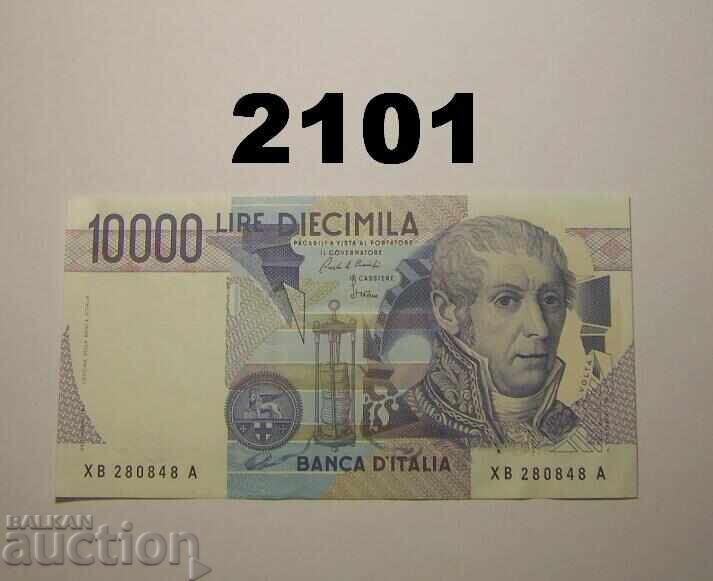 RR! Италия 10.000 лири 1984 XBA (1988)