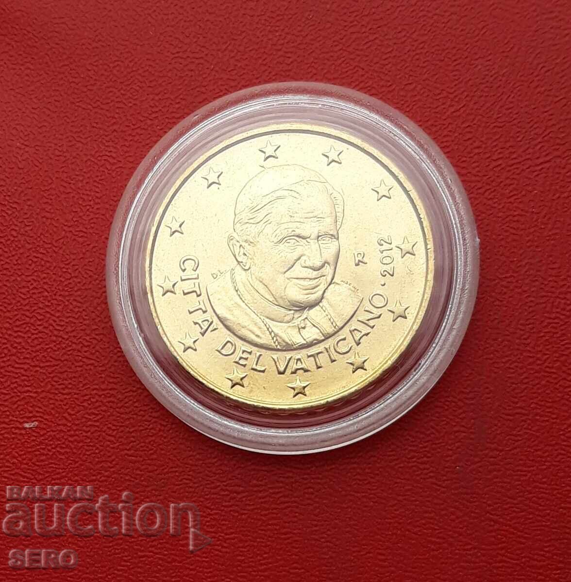 Ватикана-50 цента 2012 с цена 4.00 лв. | € 2.05 Ватикана-50 цента 2012 с цена 4.00 лв. | € 2.05