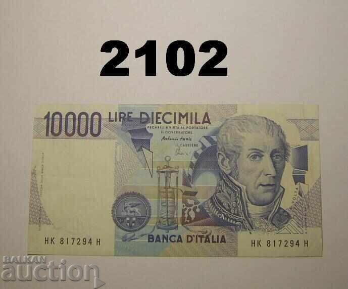 Италия 10.000 лири 1984 (1998)