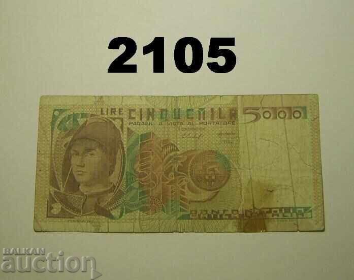 Италия 5.000 лири 1979