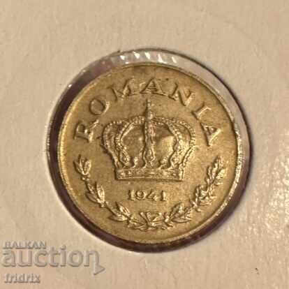 România 1 leu 1941 cu preț 10.00 BGN | € 5.11