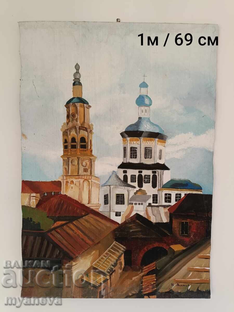 Oil painting, signed - 5