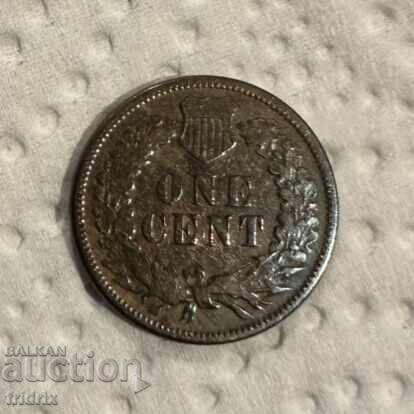 Аукцион САЩ 1 цент  / USA 1 cent 1874