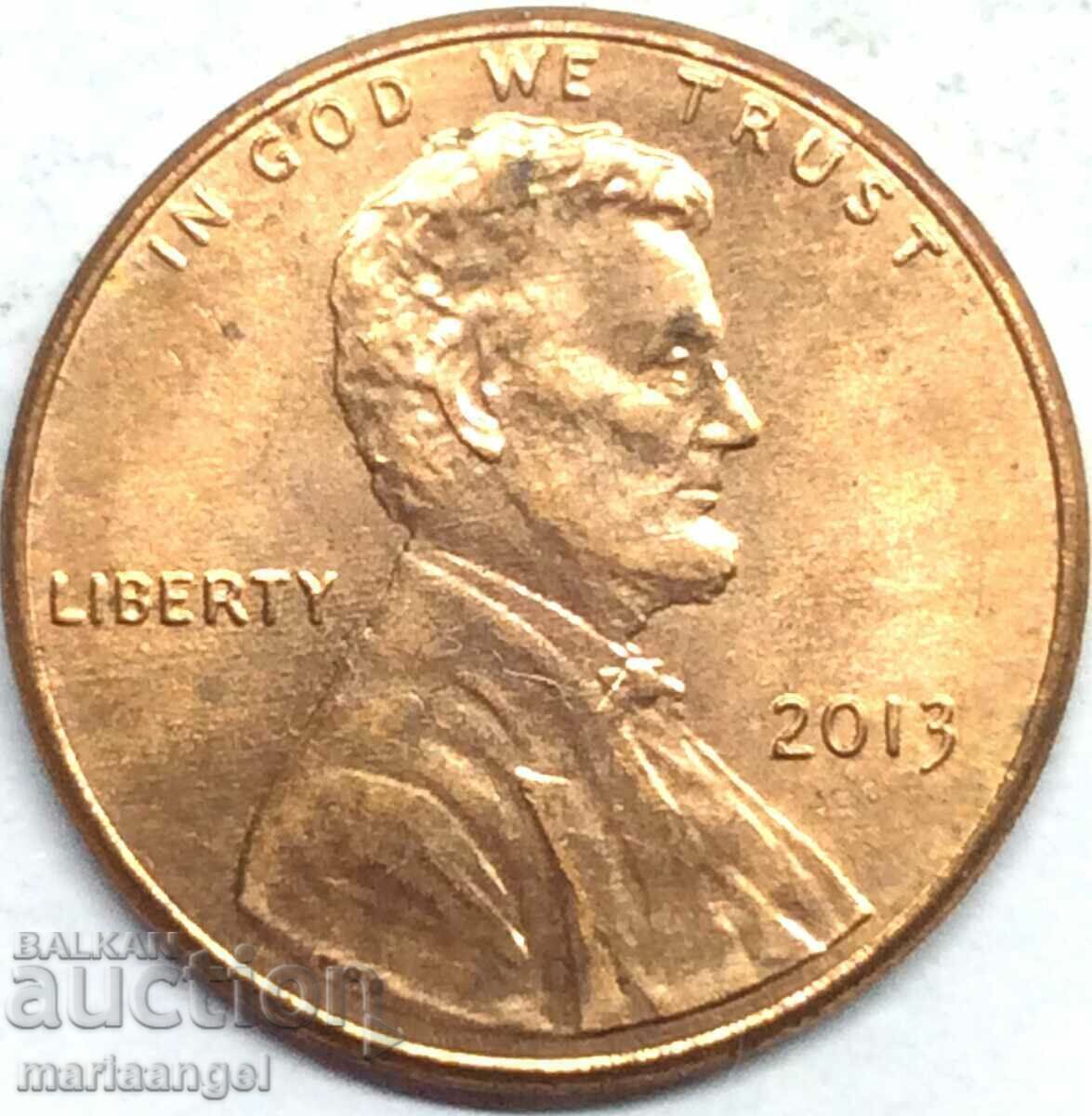 Παράδοση 1 σεντ 2013 Πρόεδρος των ΗΠΑ Λίνκολν