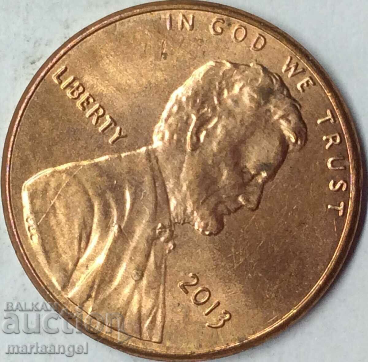 1 σεντ 2013 Πρόεδρος των ΗΠΑ Λίνκολν - 6