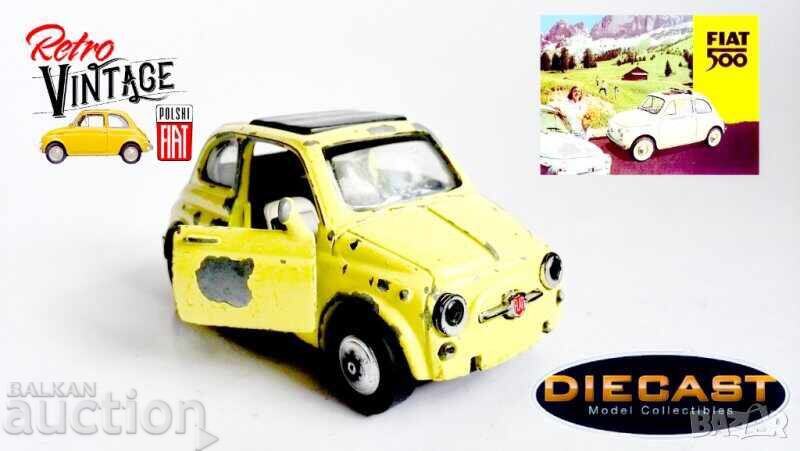 Μοντέλο αυτοκινήτου FIAT 500 F 1965 ΚΙΤΡΙΝΟ 1:32