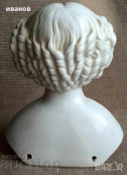 Auction  Old Porcelain Doll Head 1850-1910