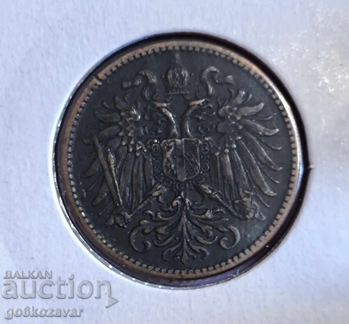 Austria 2 khelera 1909g cu preț 2.00 BGN | € 1.02