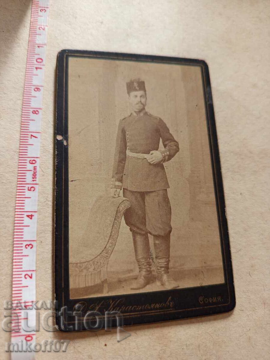 Φωτογραφία χαρτόνι φωτογραφία Γιούνκερ Δημήτρη Καραστογιάνοφ