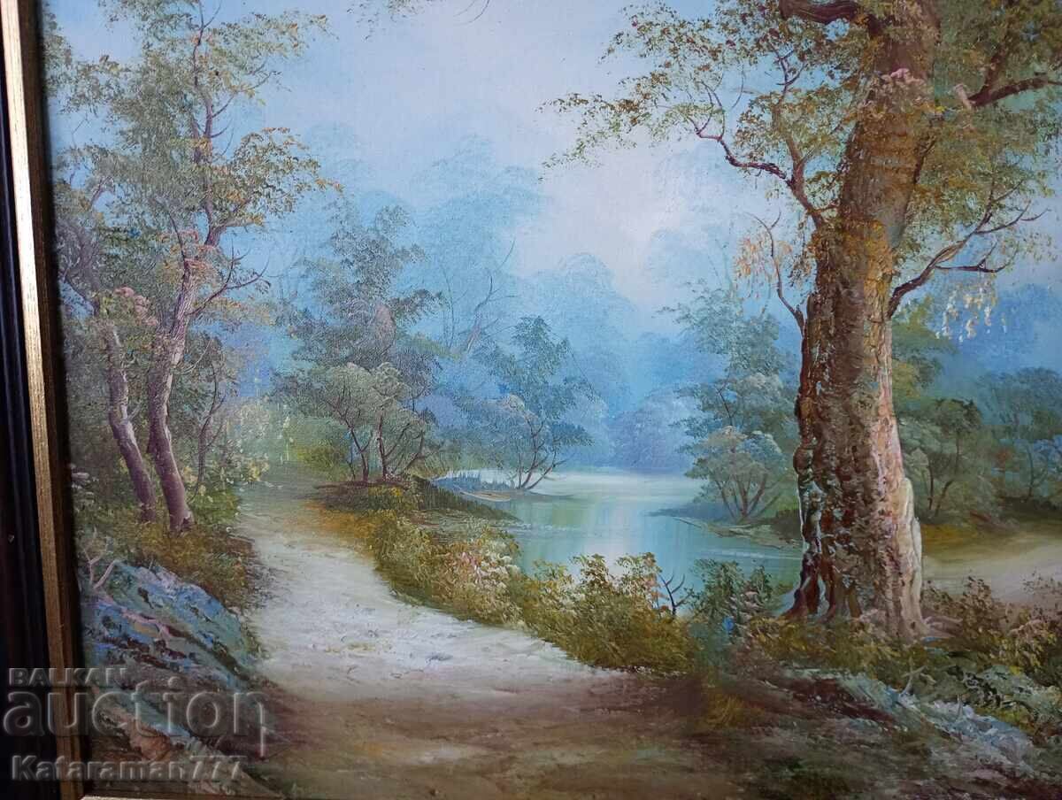 Delivery of Oil painting!