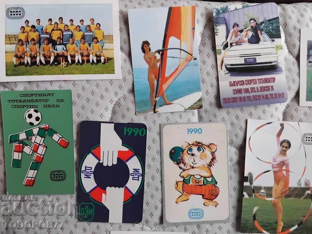 Συλλογή ημερολογίων ΣΠΟΡ ΤΟΤΟ με τιμή 11.00 BGN | € 5.62