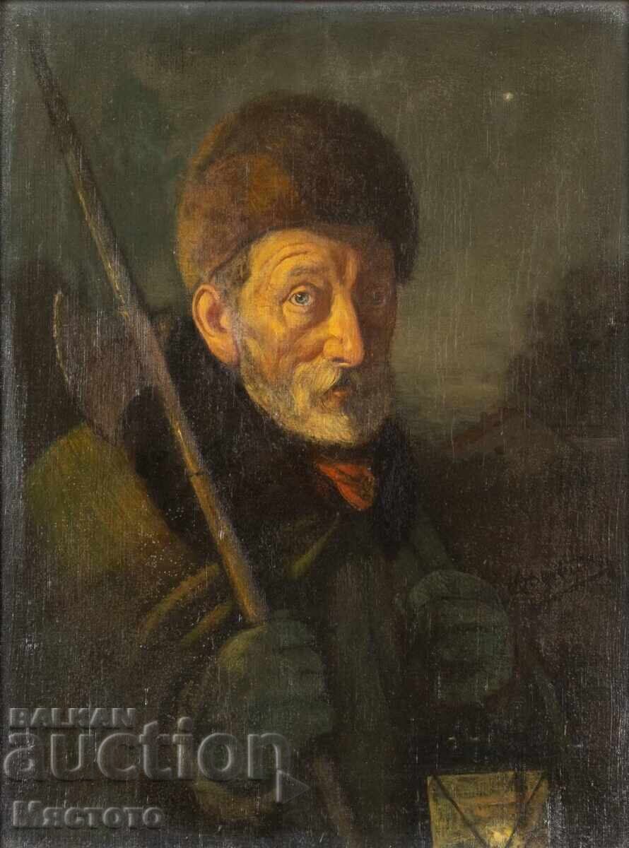 Auction  Painting (Night Watch) Oberländer, Adolf 1845 -1923 Munich