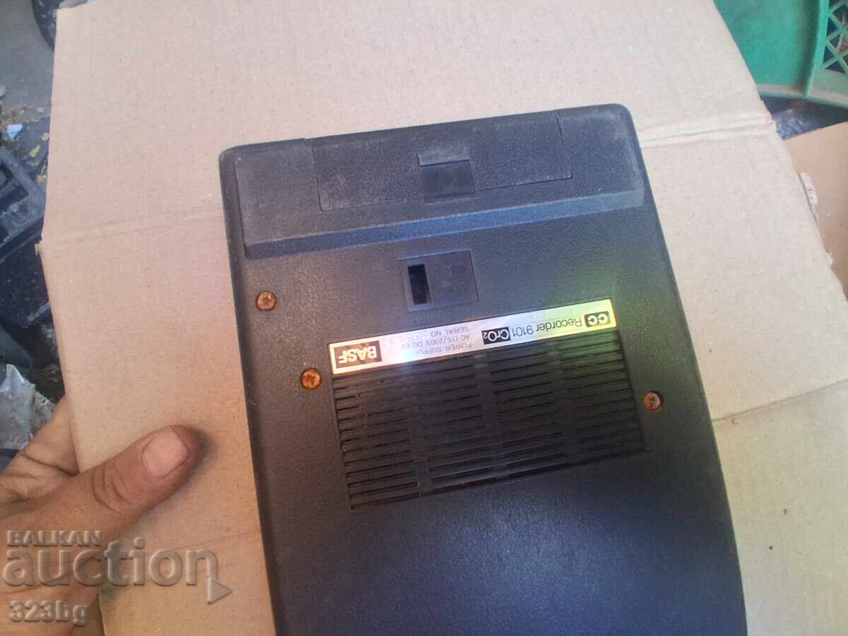 Auction BASF retro cassette player Auction BASF retro cassette player