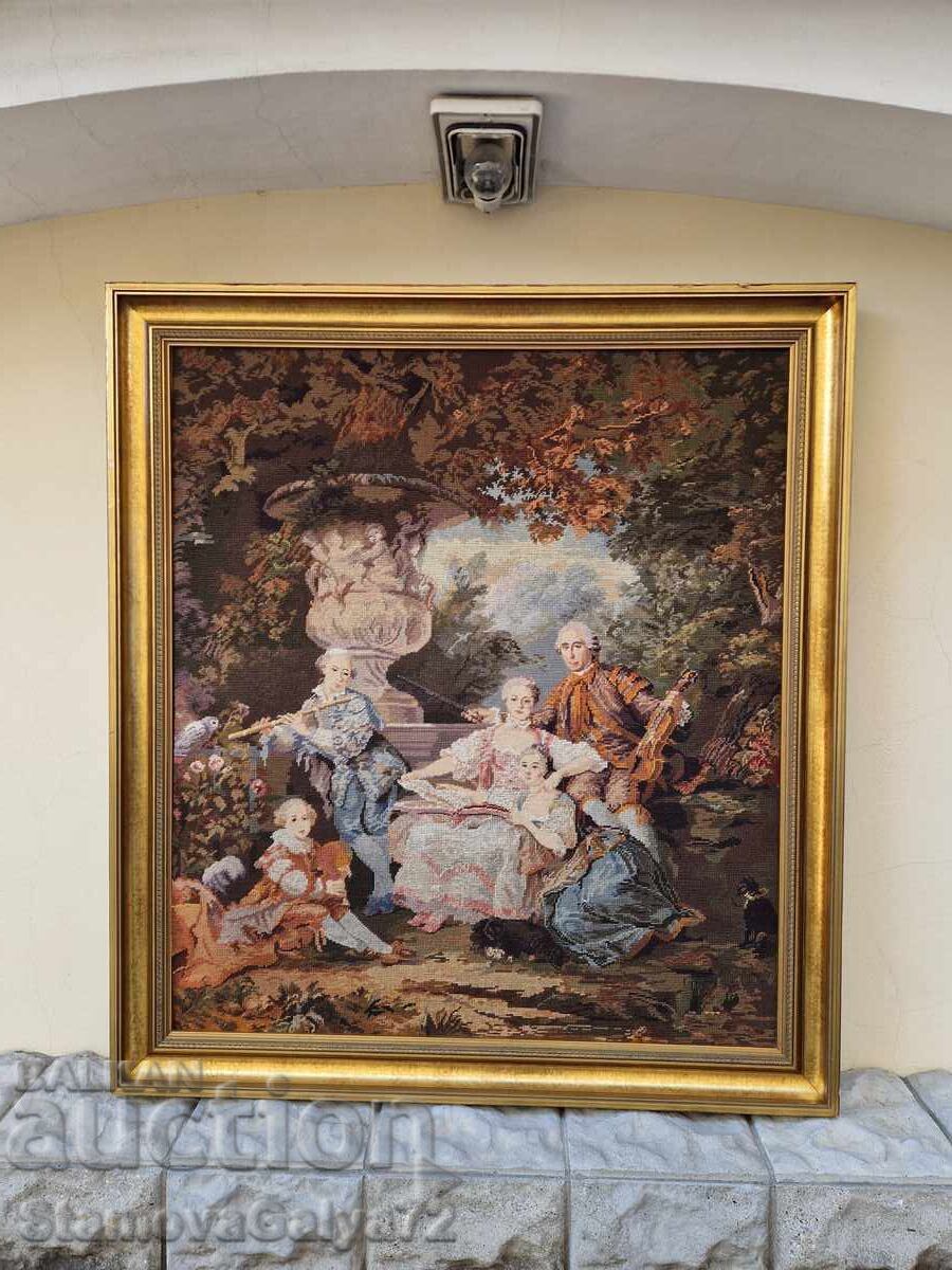 Unique large antique Dutch tapestry