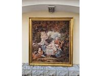 Unică tapiserie antică olandeză mare