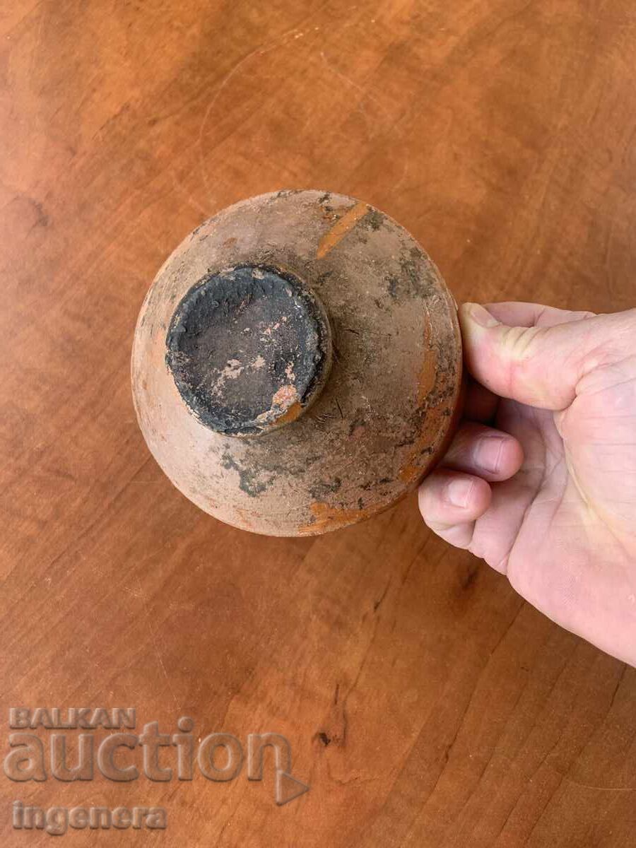 ПАНИЦА КУПА КЕРАМИКА ГЛЕЧ СТАРИННА РИСУНЪК - 5