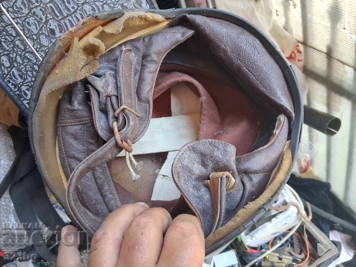 Auction Retro helmet Czechoslovakia Jawa Cz Auction Retro helmet Czechoslovakia Jawa Cz