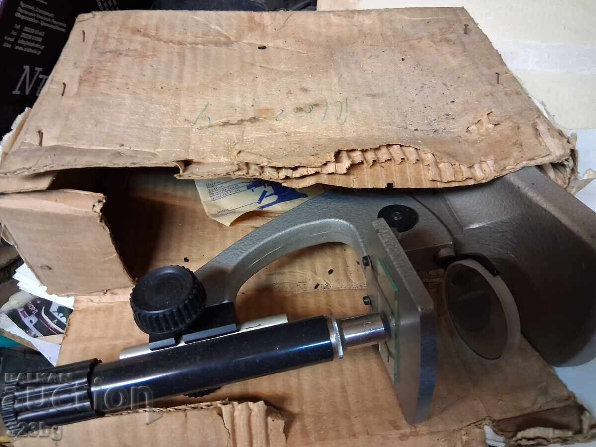Auction New USSR microscope in box Auction New USSR microscope in box