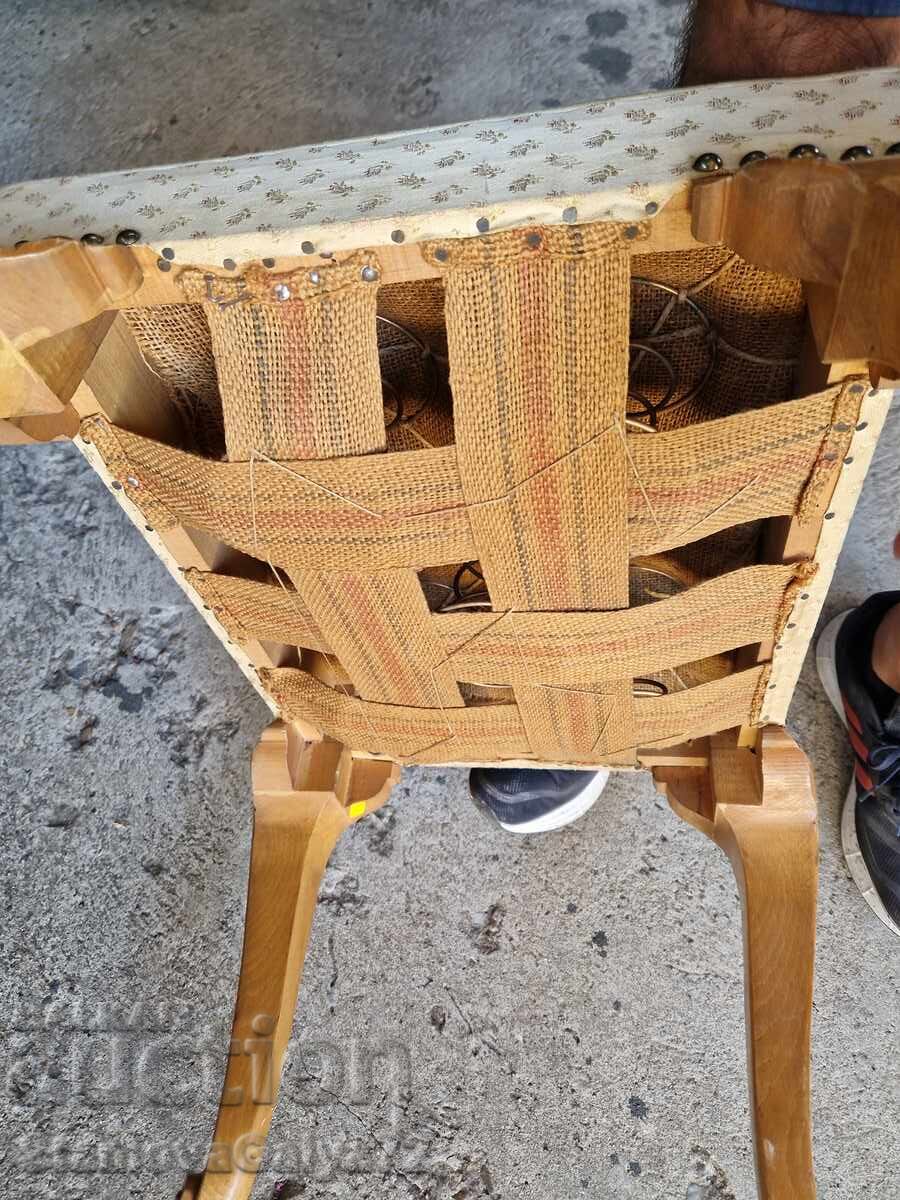 Minunată taburetă barocă franceză antică - 7 Minunată taburetă barocă franceză antică - 7