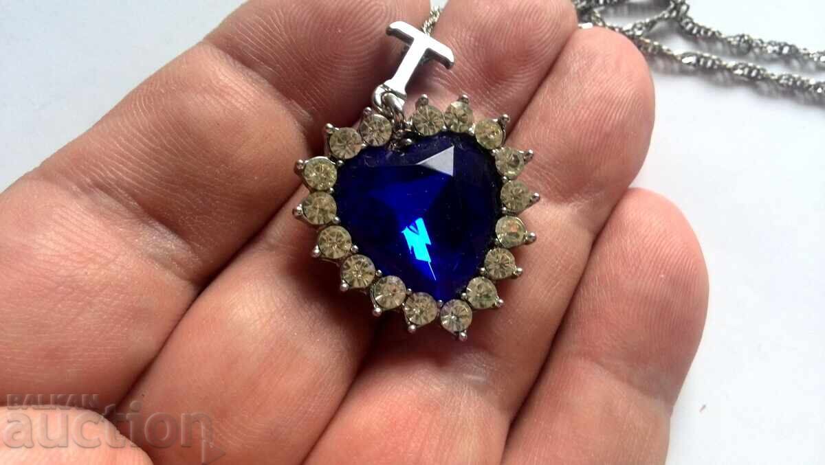 Auction  Necklace THE HEART OF THE OCEAN from the movie Titanic