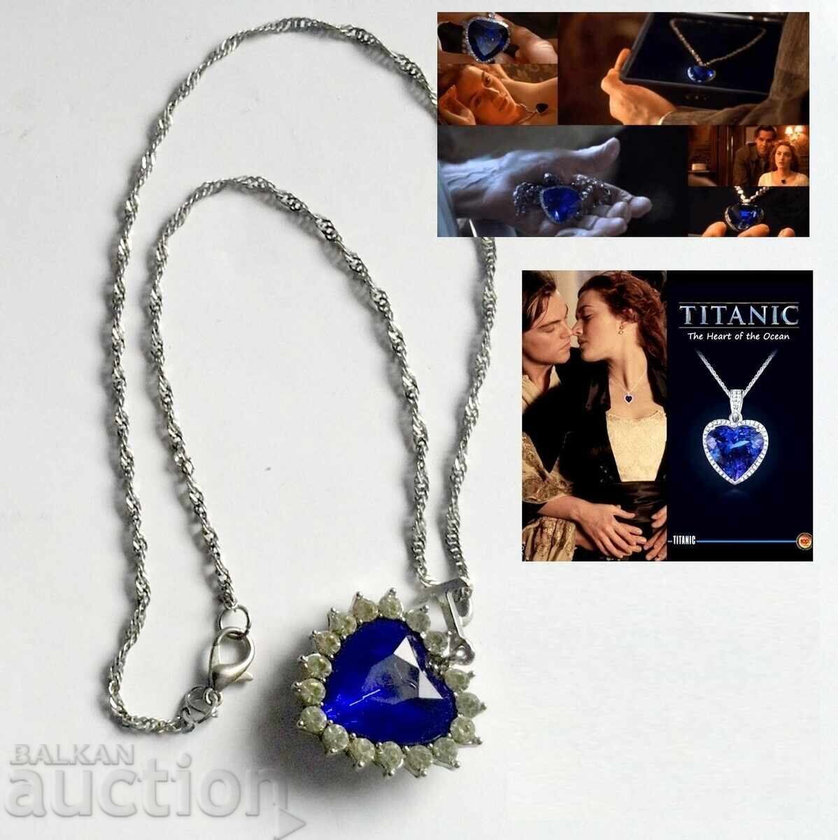 Colier INIMA OCEANULUI din filmul Titanic