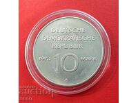 Германия-ГДР-10 марки 1974-25 години ГДР