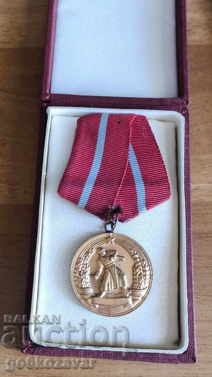 Μετάλλιο "Για πολεμική αξία"! Κουτί!