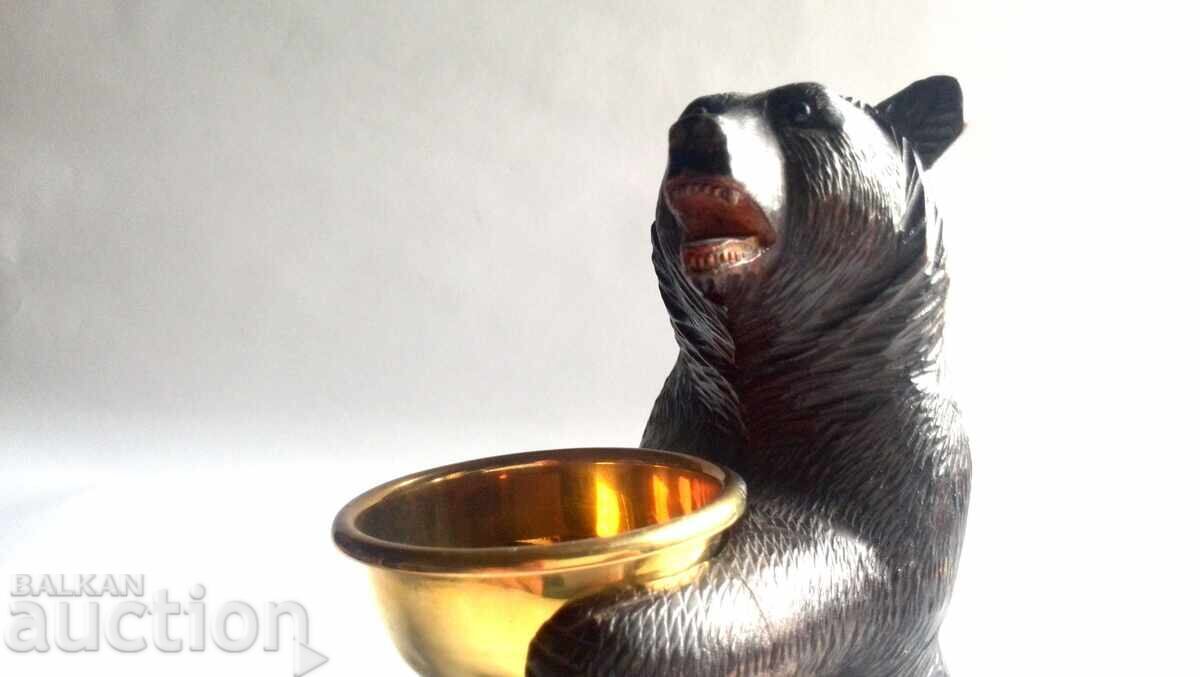 Vintage Black Forest Bear, Hand-carved Black Forest Bear with price € 30.00 | 58.67 BGN