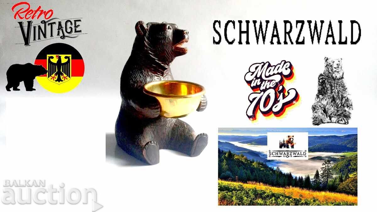 Винтидж мече Шварцвалд, Ръчно резбовано мече Шварцвалд