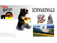 Βίντατζ αρκουδάκι Μέλας Δρυμός, Χειροποίητο σκαλιστό αρκουδάκι Μέλας Δρυμός