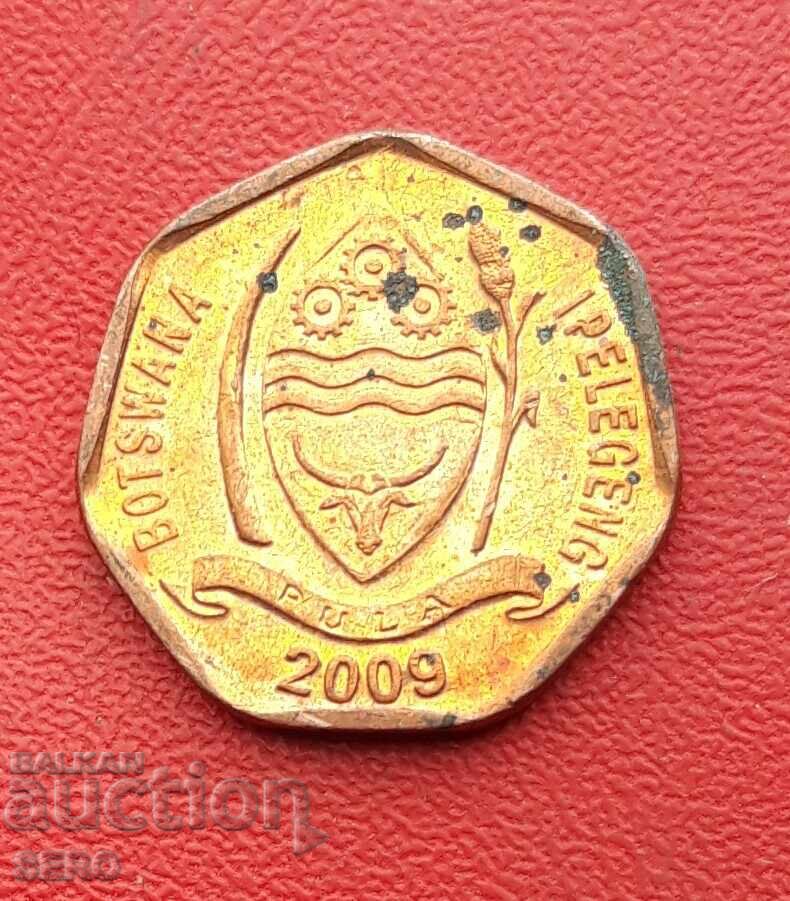 Μποτσουάνα-5 tebe 2009 με τιμή 1.50 BGN | € 0.77
