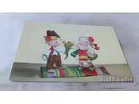 Postcard Layout and Dolls 1963