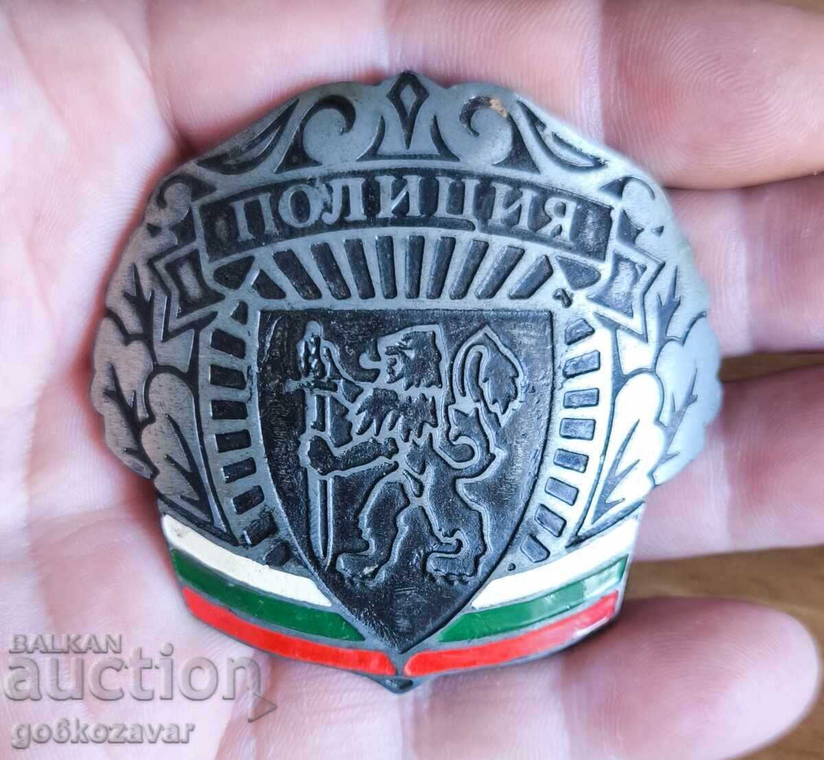 Police! Badge, cap badge, original! Police! Badge, cap badge, original!