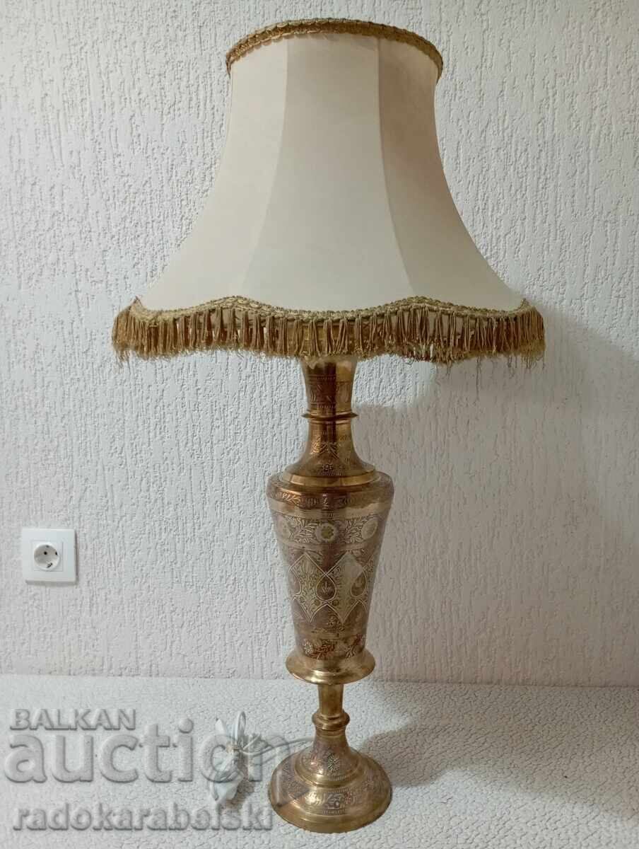 Set of two unique, very large bronze lamps with price 499.90 BGN | € 255.59