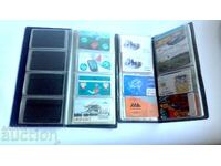 Фонокарти - Колекции 106 броя някои със позлатени чипове