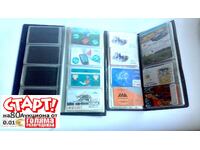 Φωτοκάρτες - Συλλογές 106 τεμαχίων, μερικές με επιχρυσωμένα τσιπς