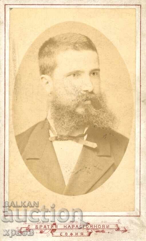 СТАРА ФОТОГРАФИЯ - КАРТОН - БР. КАРАСТОЯНОВИ – СОФИЯ - М2211 СТАРА ФОТОГРАФИЯ - КАРТОН - БР. КАРАСТОЯНОВИ – СОФИЯ - М2211