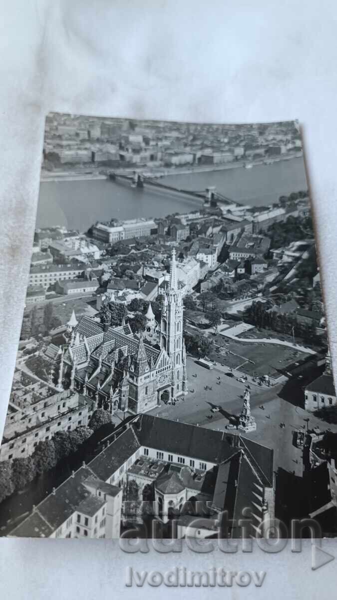 Postcard Budapest Panorama 1967 Postcard Budapest Panorama 1967