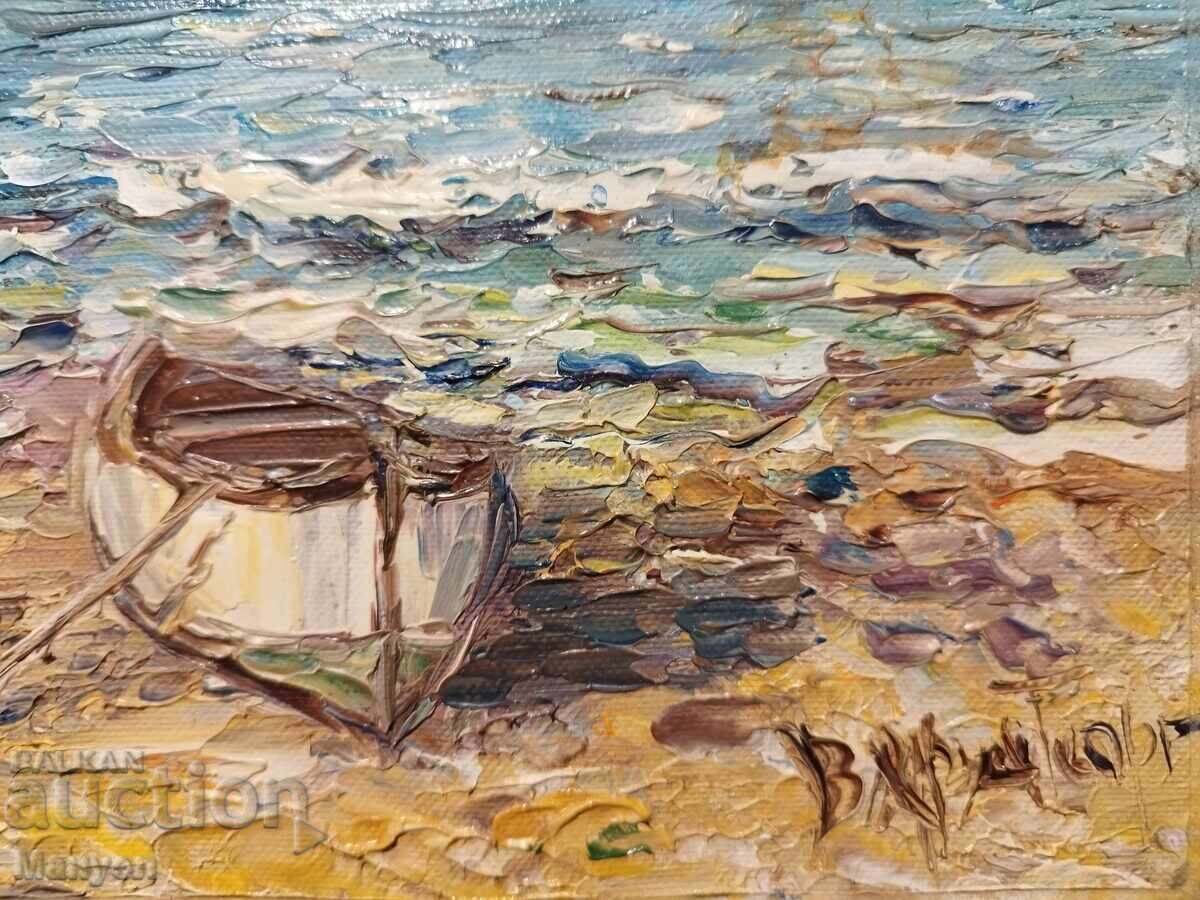 Παράδοση Από τη Μαύρη Θάλασσα, λάδι Βέρα Γεωργκ