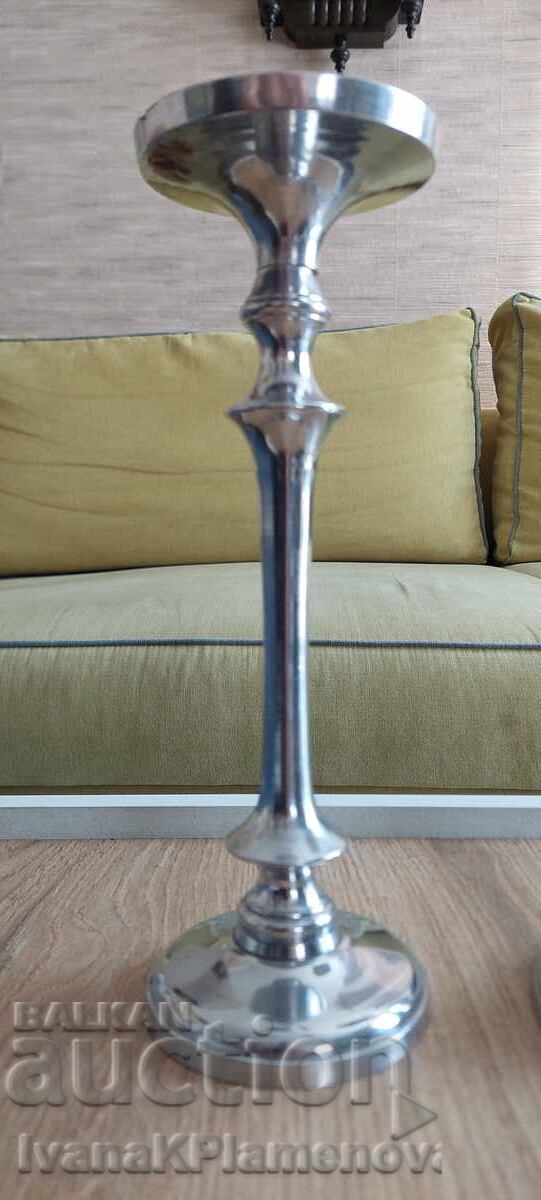 Candlesticks for connoisseurs, height 26cm and 21cm - 5
