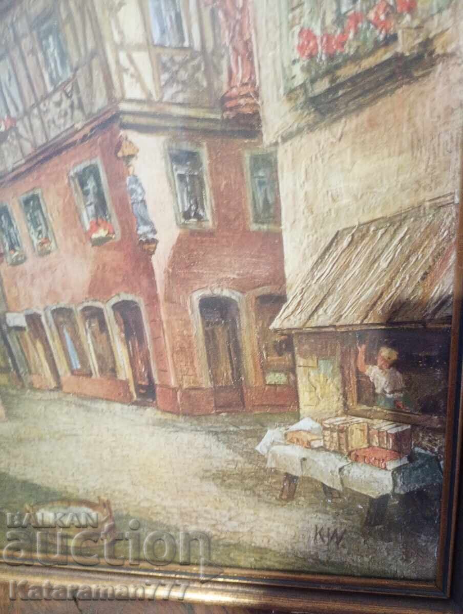 Old watercolor! with price 80.00 BGN | € 40.90