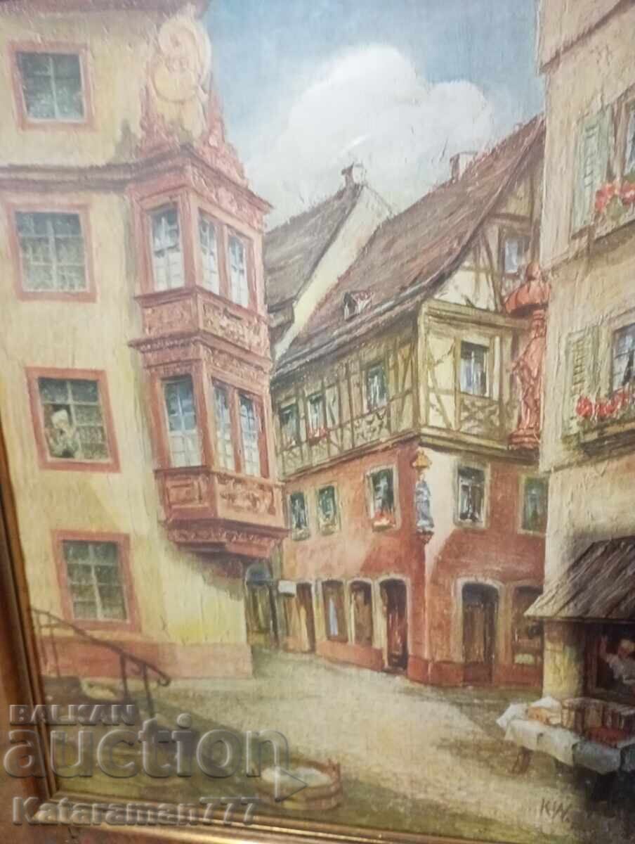 Auction  Old watercolor!