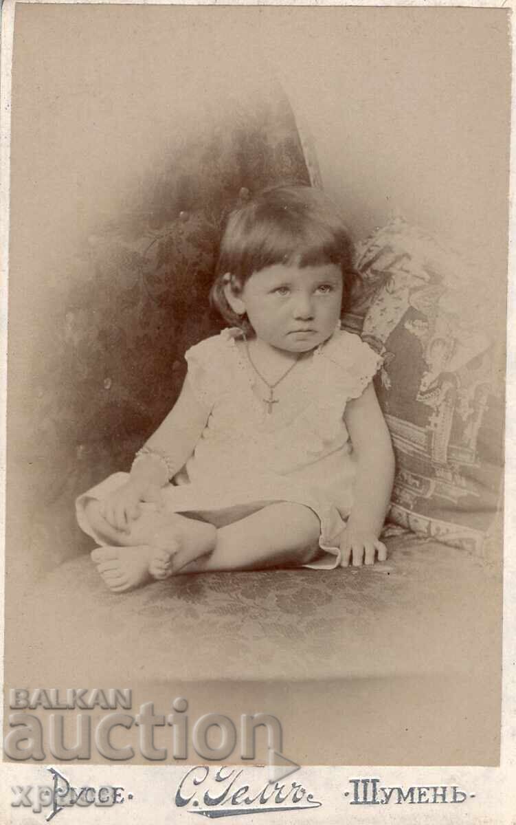 FOTOGRAFIE VECHE - CARTON - F.BAUER ȘI GELCH – RUSE - M2392